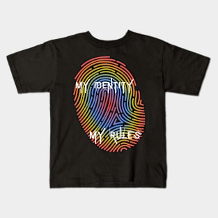 My Identity My Rules Kids T-Shirt